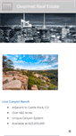 Mobile Screenshot of gourmetrealestate.com