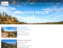 Tablet Screenshot of gourmetrealestate.com